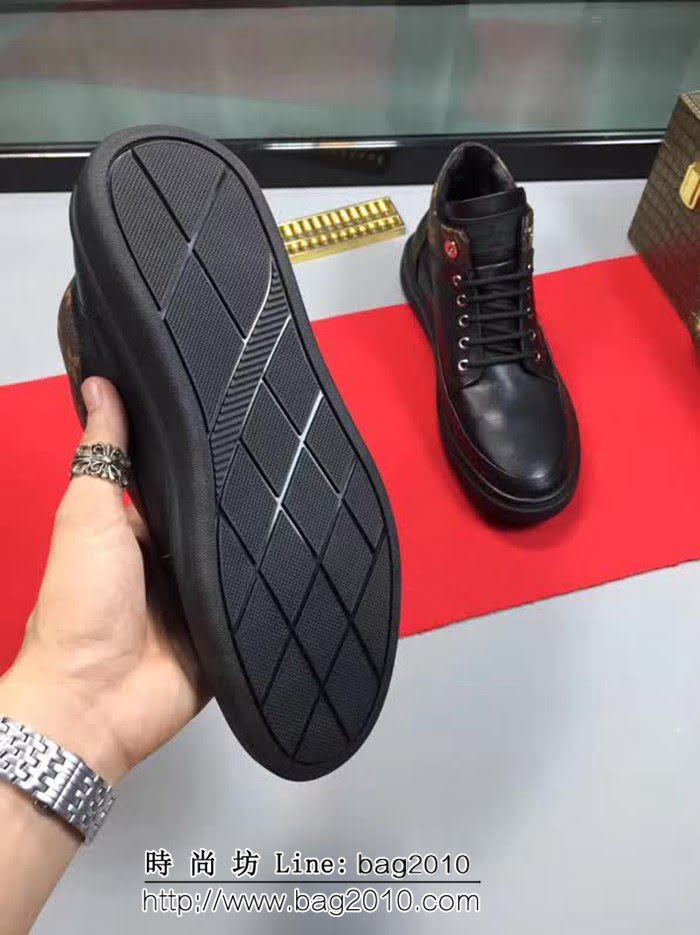路易威登LV 高端精品 高幫 時尚休閒男鞋 8FX1222